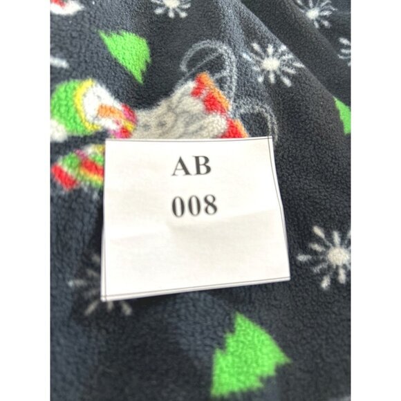 Good Night Kiss Womens Pajama Bottoms Christmas Snowman Size XL - Picture 5 of 5